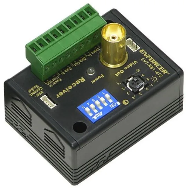Receptor Activo de Video por UTP con Ajuste de Ganancia / EVT-RB1-4T2 (Rx)