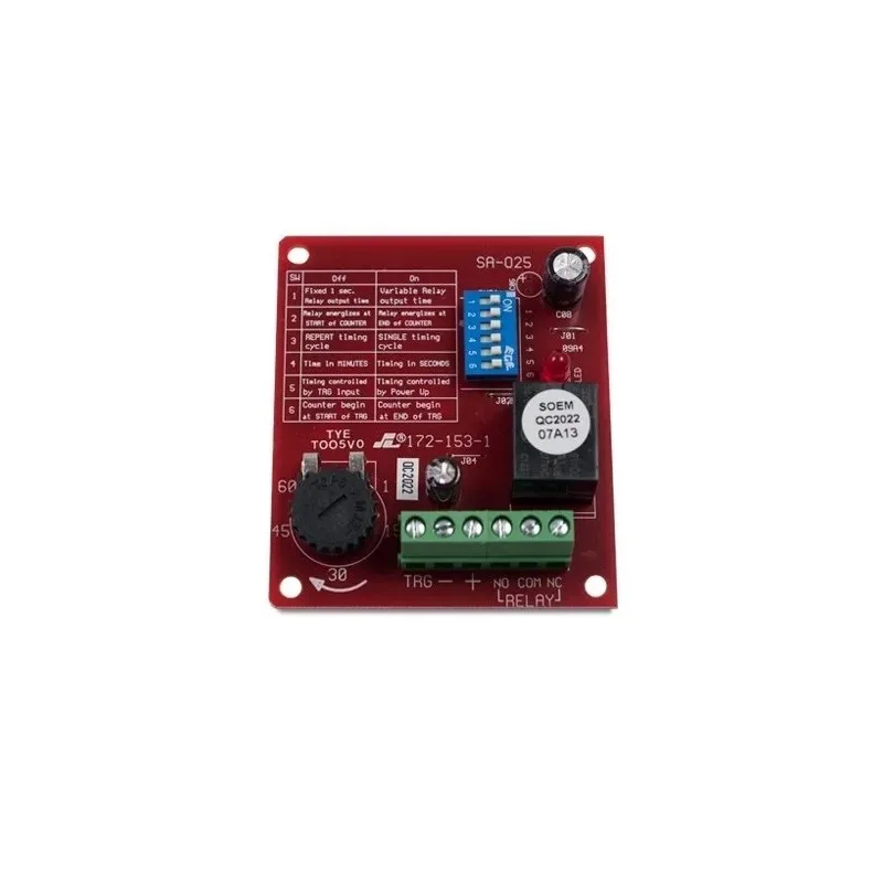 Módulo Temporizador Programable 1 seg a 60 min / SA-025