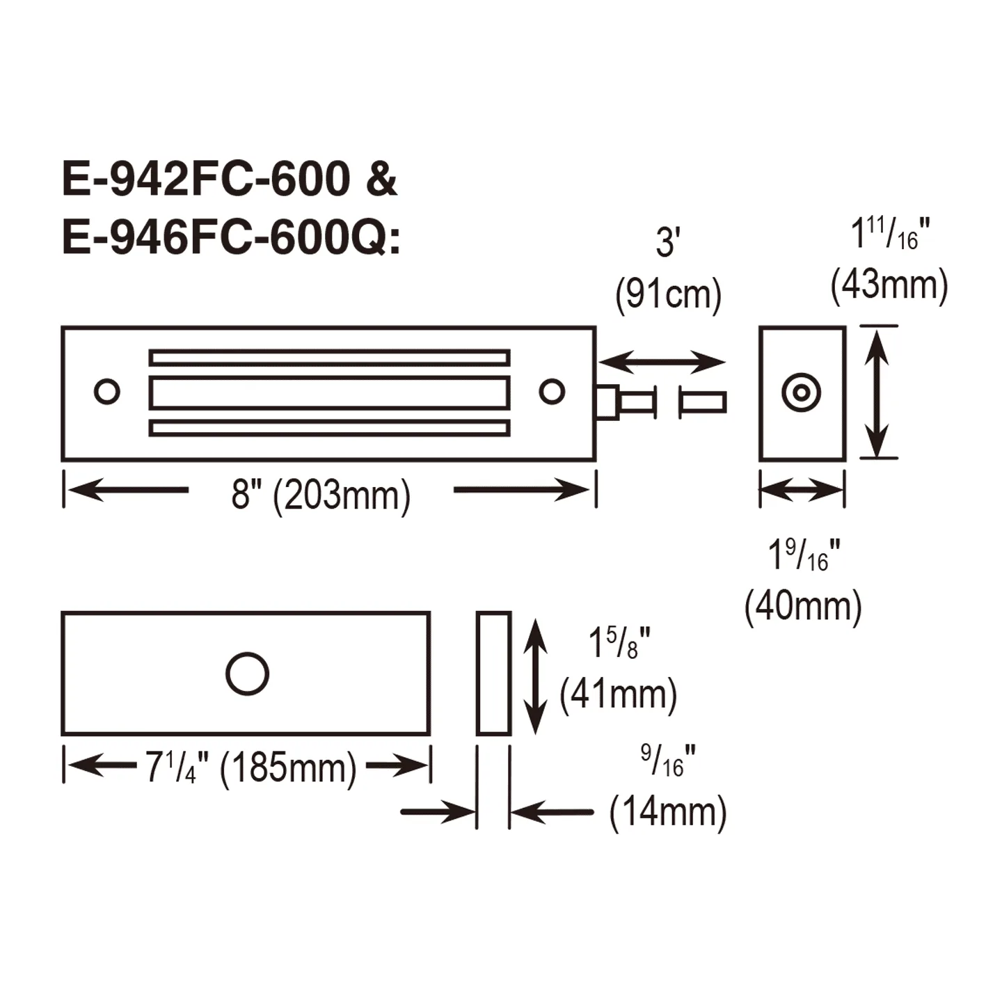 Enforcer E-942-FC 600