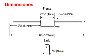 Antena Amplificadora de Alcance hasta 300 m / SK-91 ERSD